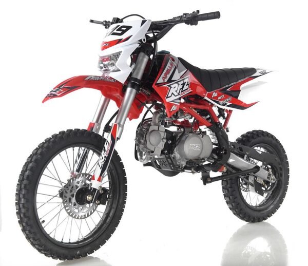 Apollo DB-X19 125cc Dirt Bike, 4-Speed Manual, Kick start with Headlights