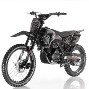 Apollo DB36 250cc Dirt Bike, 5-Speed Manual Transmission, Electric & Kick Start