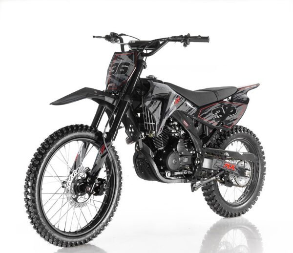 Apollo DB36 250cc Dirt Bike, 5-Speed Manual Transmission, Electric & Kick Start