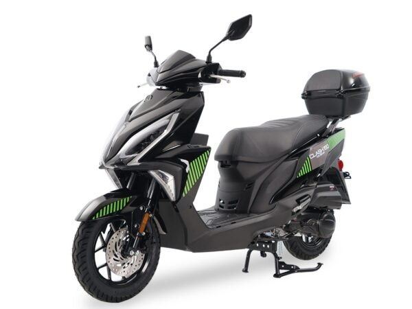 Icebear Ascend CLASH (PMZ150-2) Scooter, 150cc GY6 Engine, Automatic CVT, LED Accent Lighting