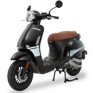 Icebear Bella 49cc Scooter with NGK Spark Plug, Stainless Hardware, 10" Wheels & USB Port (PMZ50-5)