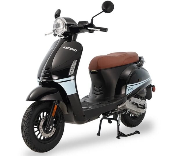 Icebear Bella 49cc Scooter with NGK Spark Plug, Stainless Hardware, 10" Wheels & USB Port (PMZ50-5)