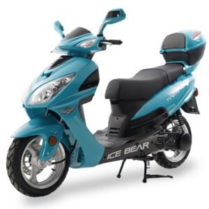 Icebear HAWKEYE 150cc Scooter, Automatic, 13” Aluminum Wheels, Includes Trunk