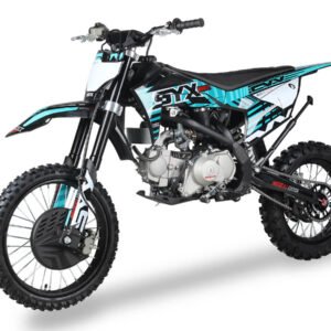 Icebear SYX PRO V2-125 Pit Bike - 125cc HS Engine, 4-Speed Manual, Kick/Electric Start, Oil Cooled