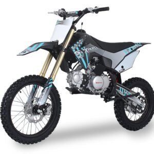 Icebear Whip 125cc Dirt Bike, YX Engine, 4-Speed Manual, Seamless Tubing Frame, Kick Start (PAD125-3)