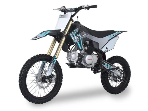 Icebear Whip 125cc Dirt Bike, YX Engine, 4-Speed Manual, Seamless Tubing Frame, Kick Start (PAD125-3)