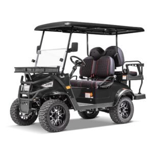 Kandi Kruiser 4-Passenger Electric Golf Cart with Lithium Battery