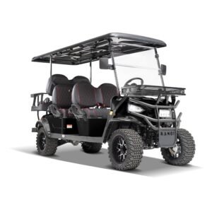 Kandi Kruiser 6-Passenger Electric Golf Cart with Lithium Battery, 15 MPH