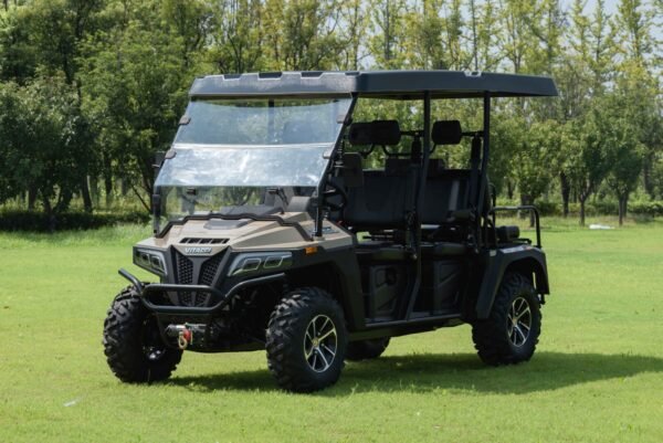 New Vitacci Victory 450 Max Dlx 6-Seater Golf cart, Single cylinder, four stroke, water cool, overhead camshaft