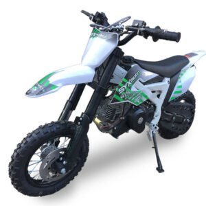 SYX Moto 60cc Kids Dirt Bike, Automatic Shifting, Electric Start, Ages 8 and up - Green