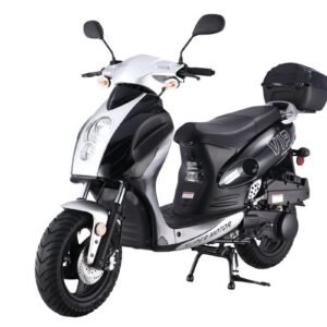 Tao Motor PMX150 Scooter, Fully Automatic, Electric with keys & Kick Start Back Up