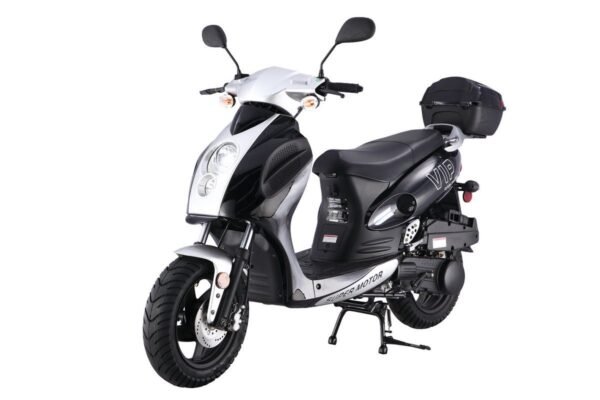 Tao Motor PMX150 Scooter, Fully Automatic, Electric with keys & Kick Start Back Up