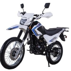 Tao Motor TBR7 250cc Street Legal Motorcycle, Air-Cooled, Single-Cylinder, 4-Stroke Engine with Electric & Kick Start Backup