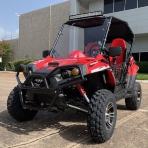 Trailmaster Challenger 200EX EFI UTV, Fully automatic with reverse, Aluminum wheels, Adjustable steering wheel
