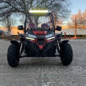 Trailmaster Cheetah 300EX Go Kart, Fully automatic with reverse, Top LED light bar