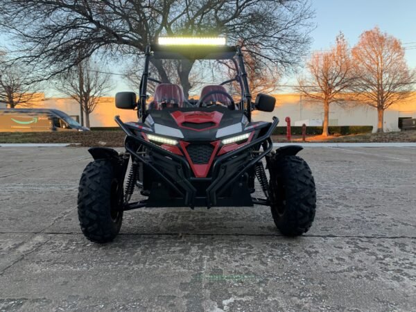 Trailmaster Cheetah 300EX Go Kart, Fully automatic with reverse, Top LED light bar