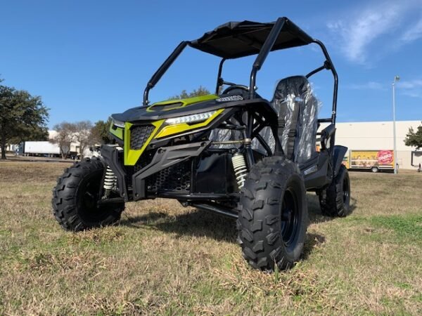 Trailmaster Cheetah 8 200cc Go-Kart, Youth & Adult Size, Fully Automatic with Reverse, Electric Start with Backup Pull Start