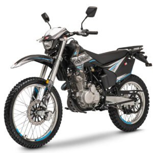 TrailMaster T5 250 Dual Sport Dirt Bike, 223cc Engine, 5-Speed Manual, Digital Dashboard, license plate light
