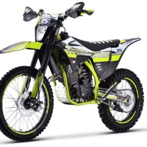 Trailmaster TM35 250cc Dirt Bike, 5 Gear Manual Clutch, Single Cylinder, 4-Stroke, Air Cooling