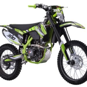 Trailmaster TM38E 300 EFI Dirt Bike, 6 speed manual clutch, Dual Adjustable Suspension