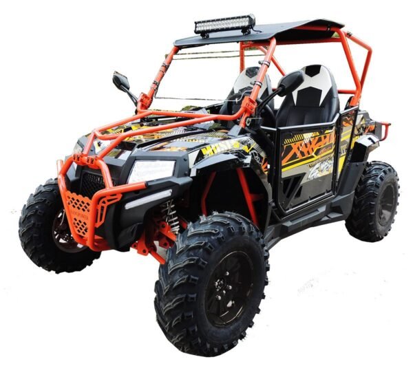 Vitacci Predator FX400 Powerful Off-Road UTV, 4-stroke,Single-Cylinder, Water-cooled With LED roof light