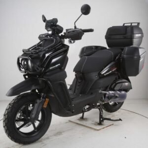 Vitacci Tank 200 EFI Deluxe Scooter, 13” Wheels, Side Luggage Carriers, 4-Stroke Air-Cooled Engine (GY6)
