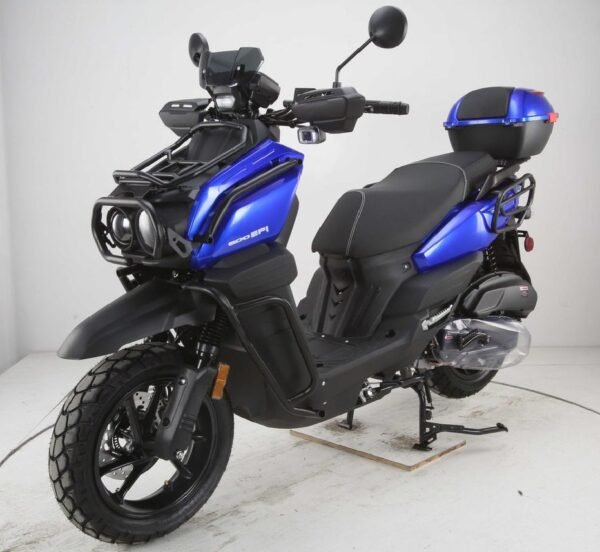 Vitacci Tank 200 EFI Scooter, CVT Automatic Transmission, 4-Stroke Air-Cooled Engine (GY6)