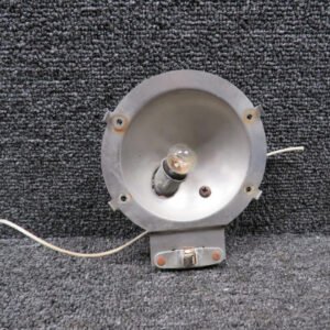 66632-000 Piper PA28-140 Reflector Dome Light Assembly (Minus Cover)