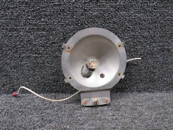 66632-000 Piper PA28-140 Reflector Dome Light Assembly (Minus Cover)