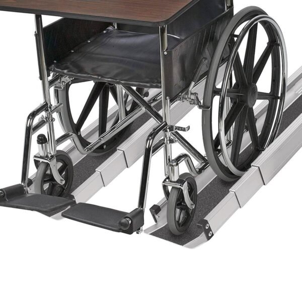 DMI® Retractable Lightweight Portable Wheelchair Ramps - Telescoping with Bag