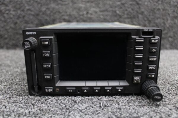 Garmin GNS480 GPS-WAAS-NAV-COM with Tray, Data Card, Mods