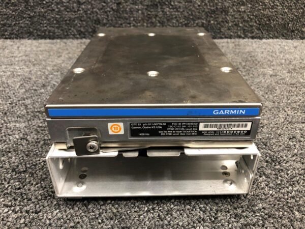 Garmin GTX-33 Mode S Transponder with Tray (Volts: 14, 28)