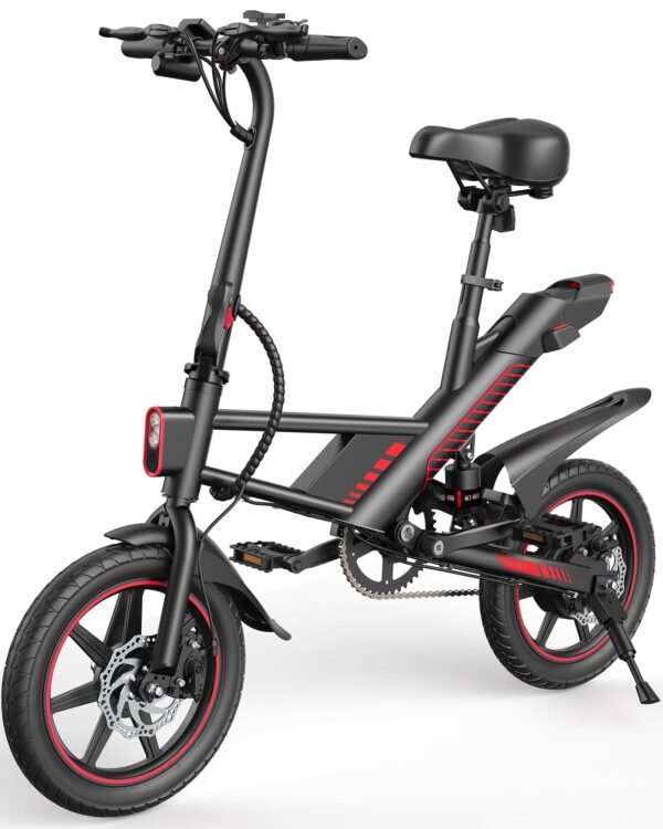 Gyroor C3 Electric Bike for Adults 450W with 14" Tires(New Version)