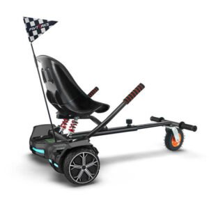 Gyroor K2 Hoverboard Go Kart Attachment with Shock Absorption