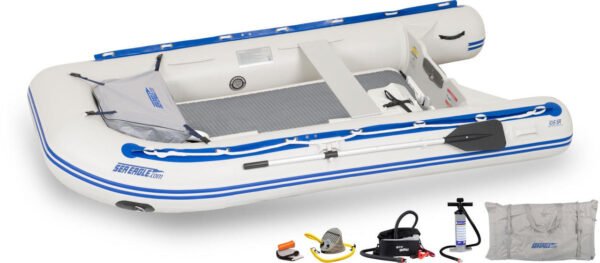 Sea Eagle 106SRK Deluxe Sport Runabouts Boat Package