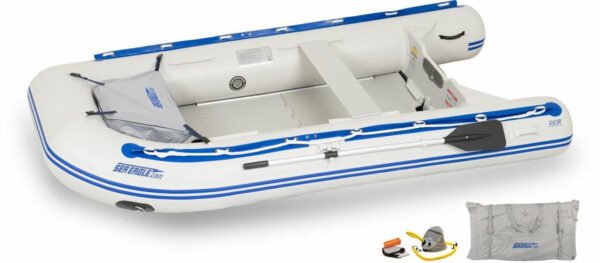 Sea Eagle 126SRK Deluxe Sport Runabouts Boat Package
