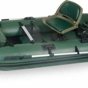 Sea Eagle 285 Pro Inflatable 9ft Pontoon Boat Incl Oars Motormount