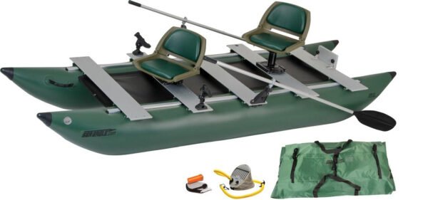 Sea Eagle 375FC FoldCat Deluxe Inflatable Fishing Boat
