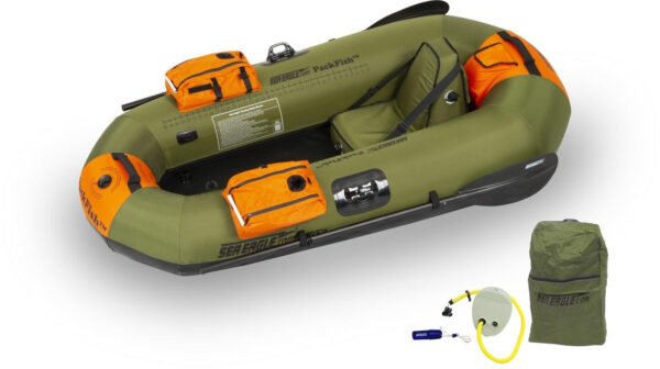 Sea Eagle PackFish7â„¢ Deluxe Inflatable Fishing Boat