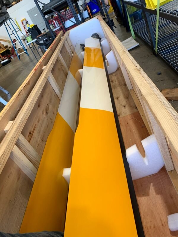 Used R66 main rotor blades! F016-2