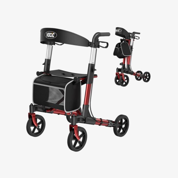 Z23 Lightweight 4-Wheel Rollator Walker With Seat