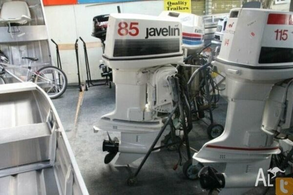 1978 Johnson Javelin 85 HP V4 Carbureted 2 Stroke 20" (Long Shaft) Outboard Motor - Calvins Marine