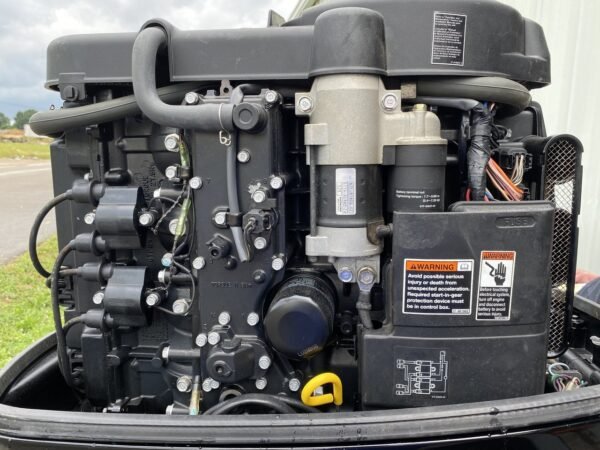 2005 Mercury 90 HP 4-Cylinder Carb 4-Stroke 25" (X) Outboard Motor - Image 3