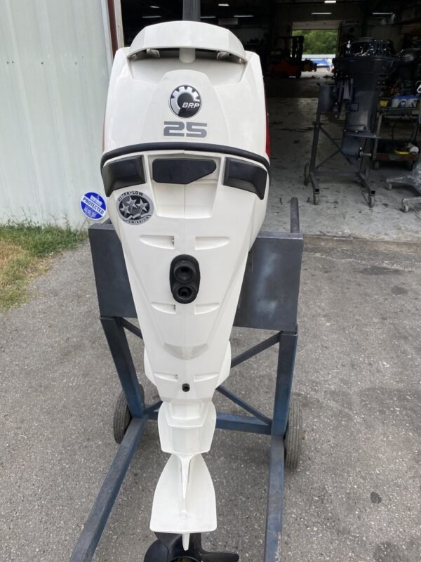 NEW 2018 Evinrude ETEC 30HP 2-Cylinder DFI 2-Stroke 20"(L) Outboard Tiller Motor - Image 6