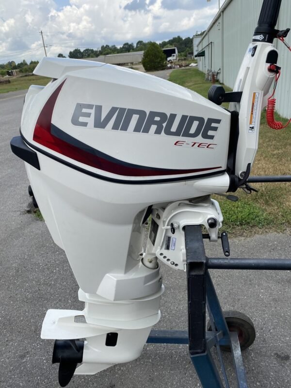 NEW 2018 Evinrude ETEC 30HP 2-Cylinder DFI 2-Stroke 20"(L) Outboard Tiller Motor