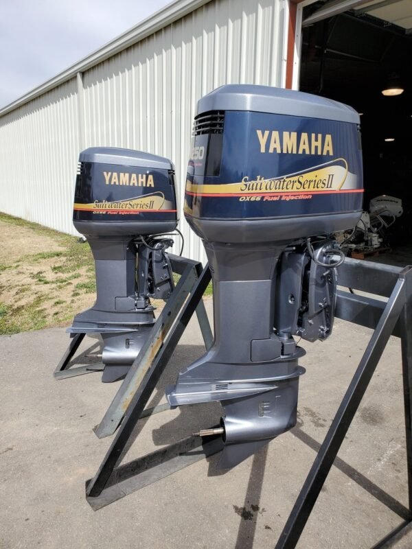 Best Twin 2001 Yamaha 250 HP 6-Cylinder EFI 2-Stroke 25"(X) Outboard Motors - Image 2