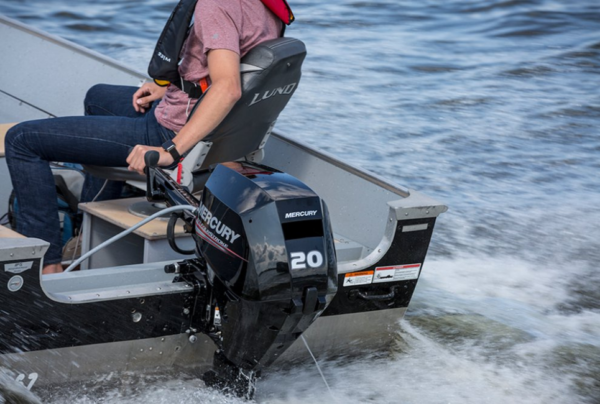 2017 Mercury 20 HP 20EH Outboard Motor - Image 4