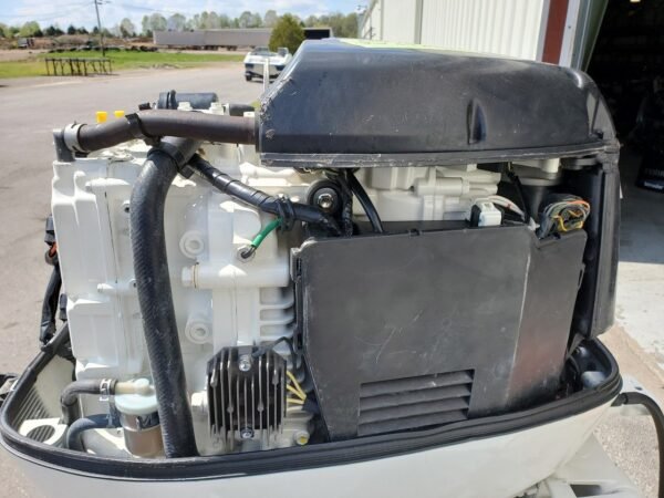 2003 Johnson 50 HP 3-Cylinder EFI 4-Stroke 20" (L) Outboard Motor - Image 3