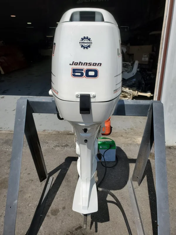 2003 Johnson 50 HP 2-Cyl Carbureted 2-Stroke 20" (L) Outboard Motor