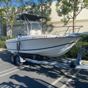 1991 Hydrasport 1850 CC with NEW Yamaha 115XB on EZ Loader Trailer